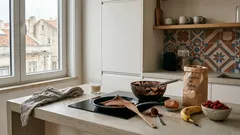 Crepes de aveia e cacau sem farinha nem açúcar: a massa rápida com um toque achocolatado